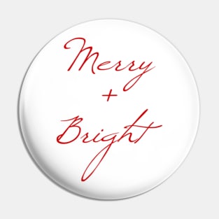 Merry + Bright Pin