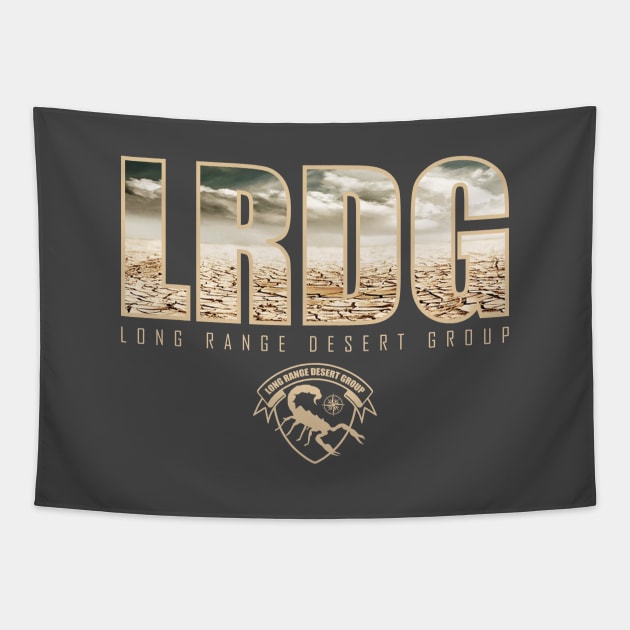 British Special Forces - Long Range Desert Group LRDG Tapestry by TCP