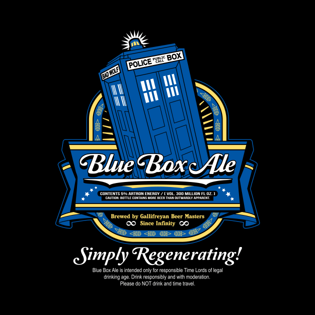 Blue Box Ale by TeeNinja