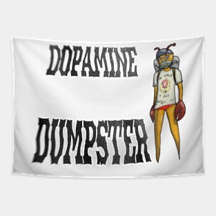 Dopamine Dumpster Tapestry