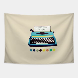 typewriter Tapestry