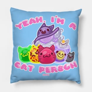 Fan of Cat Slimes Pillow