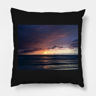 Sunset over Boracay Pillow