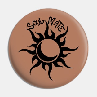 Sun And Moon Pin