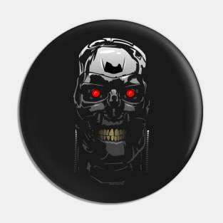 Terminator skull Pin