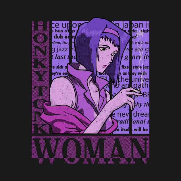 Honky Tonk Woman (Monochrome Colorway) by beware1984