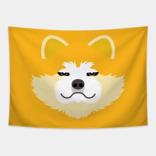 Akita Inu dog face Tapestry