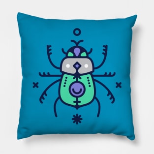 Beetle insect Pillow