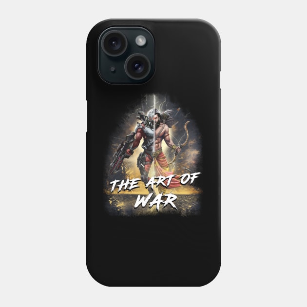 The Indian Warrior Phone Case by George Emmanual Art