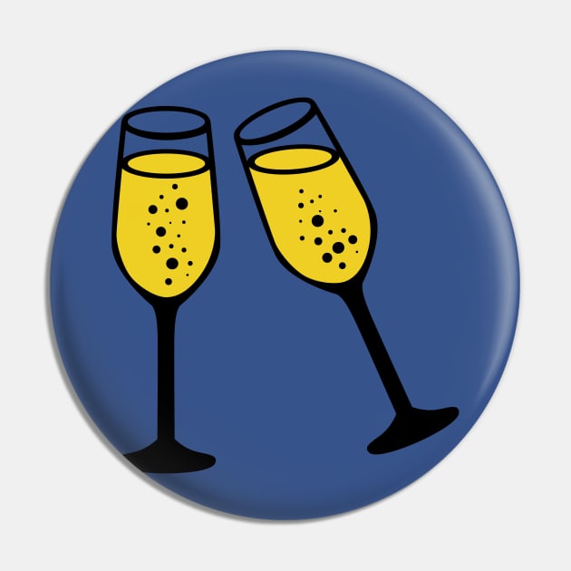 Champagne glasses Pin by holidaystore