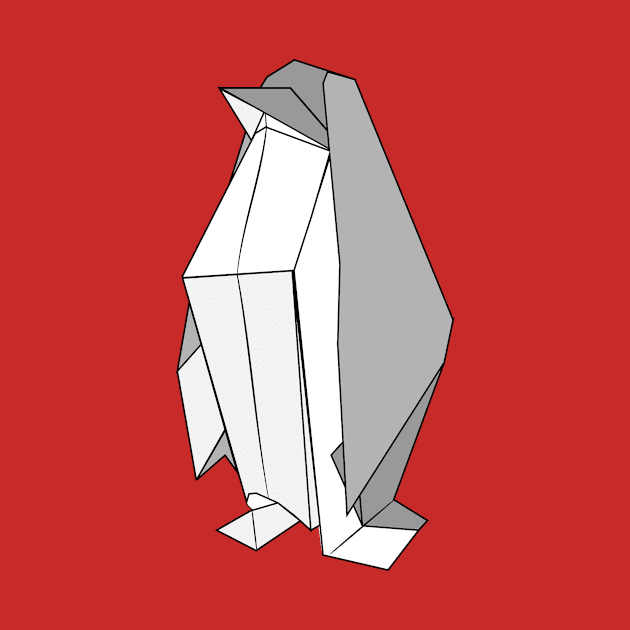 Penguin - Origami by Alessandro Aru