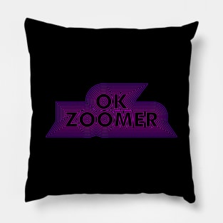 ok zoomer Pillow