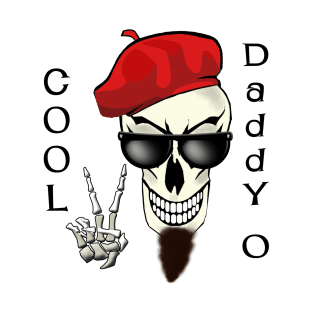 Cool Daddy - O Beatnik Skull T-Shirt