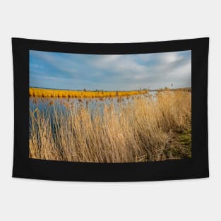 View over the River Yare in Acle on the Norfolk Broads Tapestry