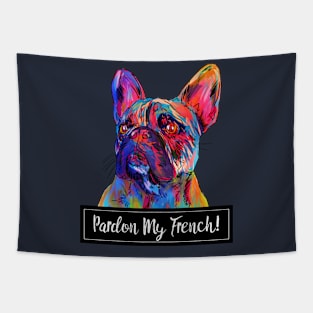 Frenchie Tapestry