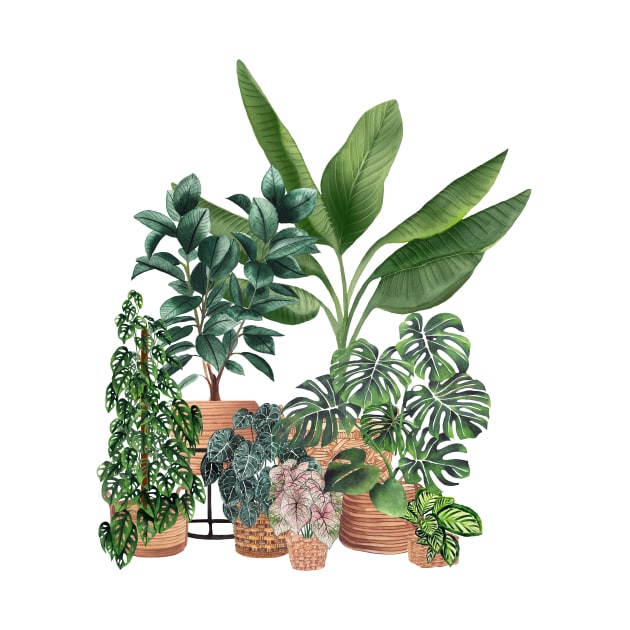 House Plants 12 by Gush Art Studio 1