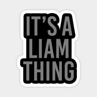 IT'S A LIAM THING Funny Birthday Men Name Gift Idea Magnet