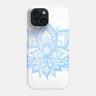 Blue Lotus Flower Phone Case