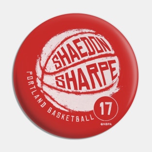 Shaedon Sharpe Portland Basketball Pin