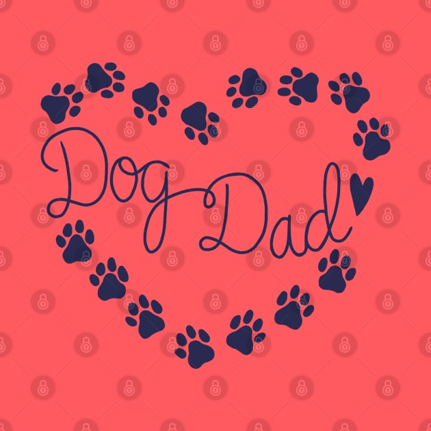 Dog Dad by Catt Bonilla