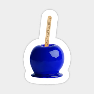 Candy Apple Blue Logo II Magnet