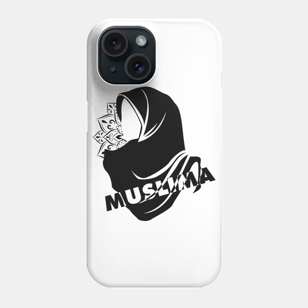 Classy Muslima dark design Phone Case by MK3