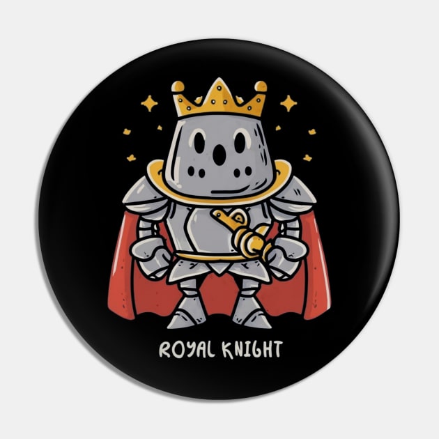 Royal knight Pin by Ridzdesign