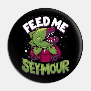 Feed Me Seymour! - Creepy Cute Audrey Plant - Spooky Musical Horror Pin