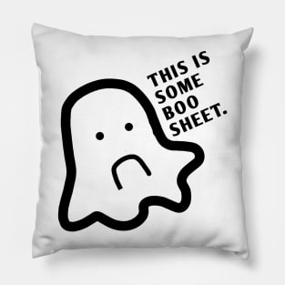 This Is Some Boo Sheet Drawing Pillow