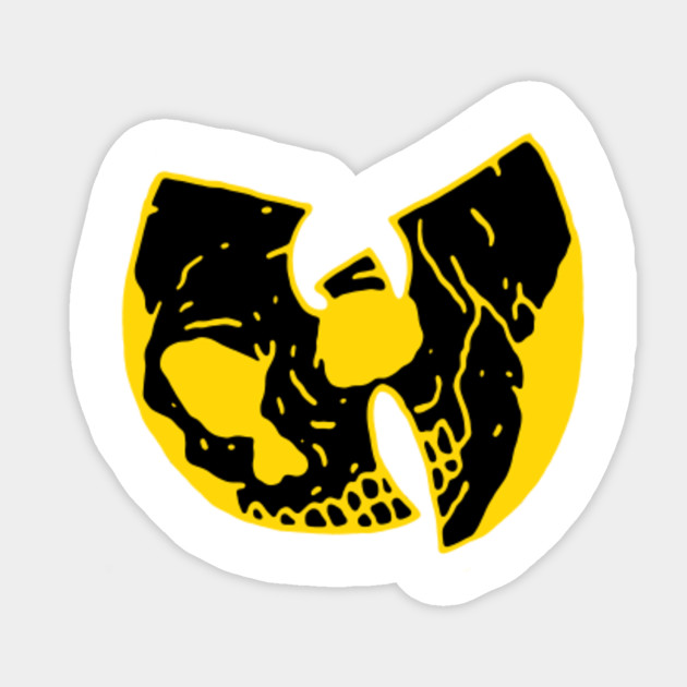 Wu Skull Wu Tang Sticker Teepublic Uk