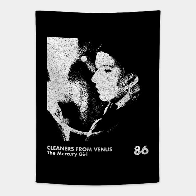 Cleaners From Venus / Minimalist Graphic Artwork Design Tapestry by saudade