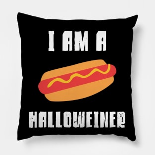 Halloween Hot Dog Costume Easy Halloweiner Pillow