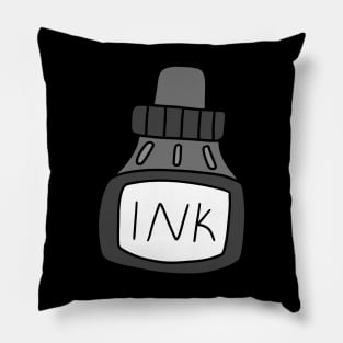 Black Ink Pillow