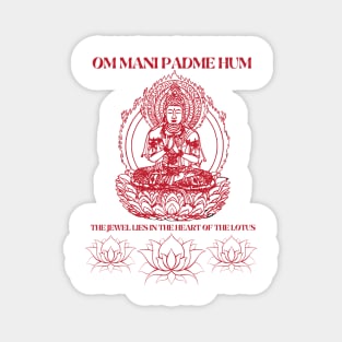 Om Mani Padme Hum Magnet