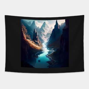 Constellation Mountain Tapestry