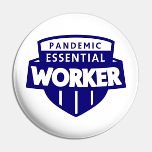 Essential Worker Badge Pin