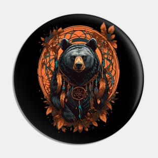 Black Bear Dreams Pin