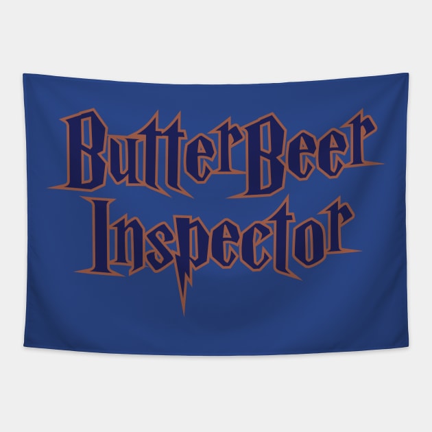 Blue ButterBeer Inspector Tapestry by littleSamantics