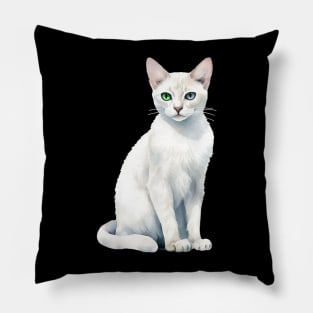 Khao Manee  Cat Pillow