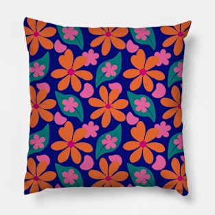 Flower Seamless Pattern Pillow