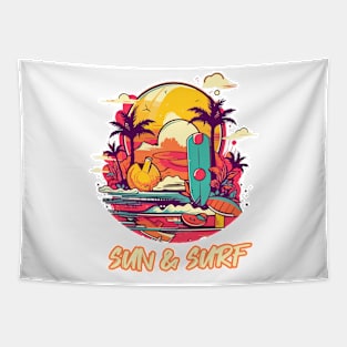 Summer Sun & Surf Tapestry