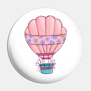 Air Balloon in The Skies Pin