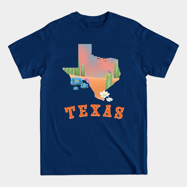 Disover Texas - Texas - T-Shirt