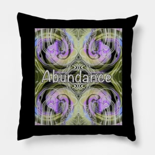 Abstract abundance Pillow