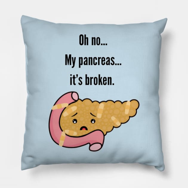 Oh no… My Pancreas…it’s Broken Pillow by CaitlynConnor