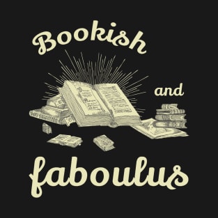 Bookish and Fabulous Bookworm Vintage T-Shirt