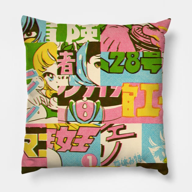 Comics Pillow by mathiole