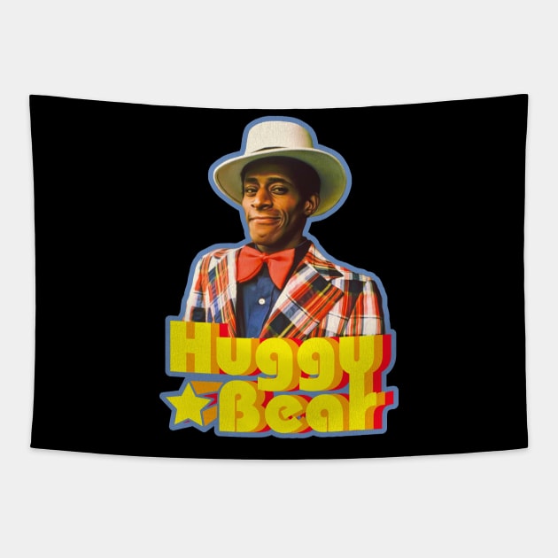 Huggy Bear 70s Style Fade Tapestry by darklordpug