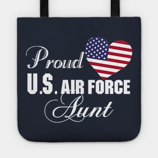 Best Gift for Aunt - Proud U.S. Air Force Aunt Tote