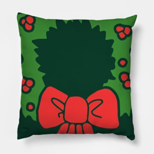 Yule Wreath Pillow